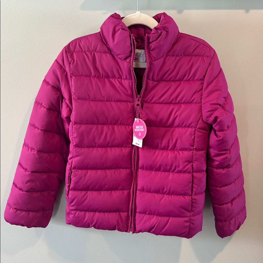 The Children’s Place Small Toddler 5/6 Magenta Puffer Jacket‎
